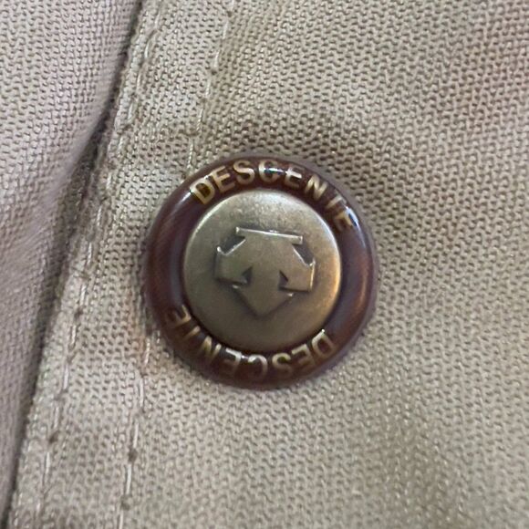 Vintage Descente International Collection Tan Full Zip Jacket - Men's Size Large - Picture 7 of 12